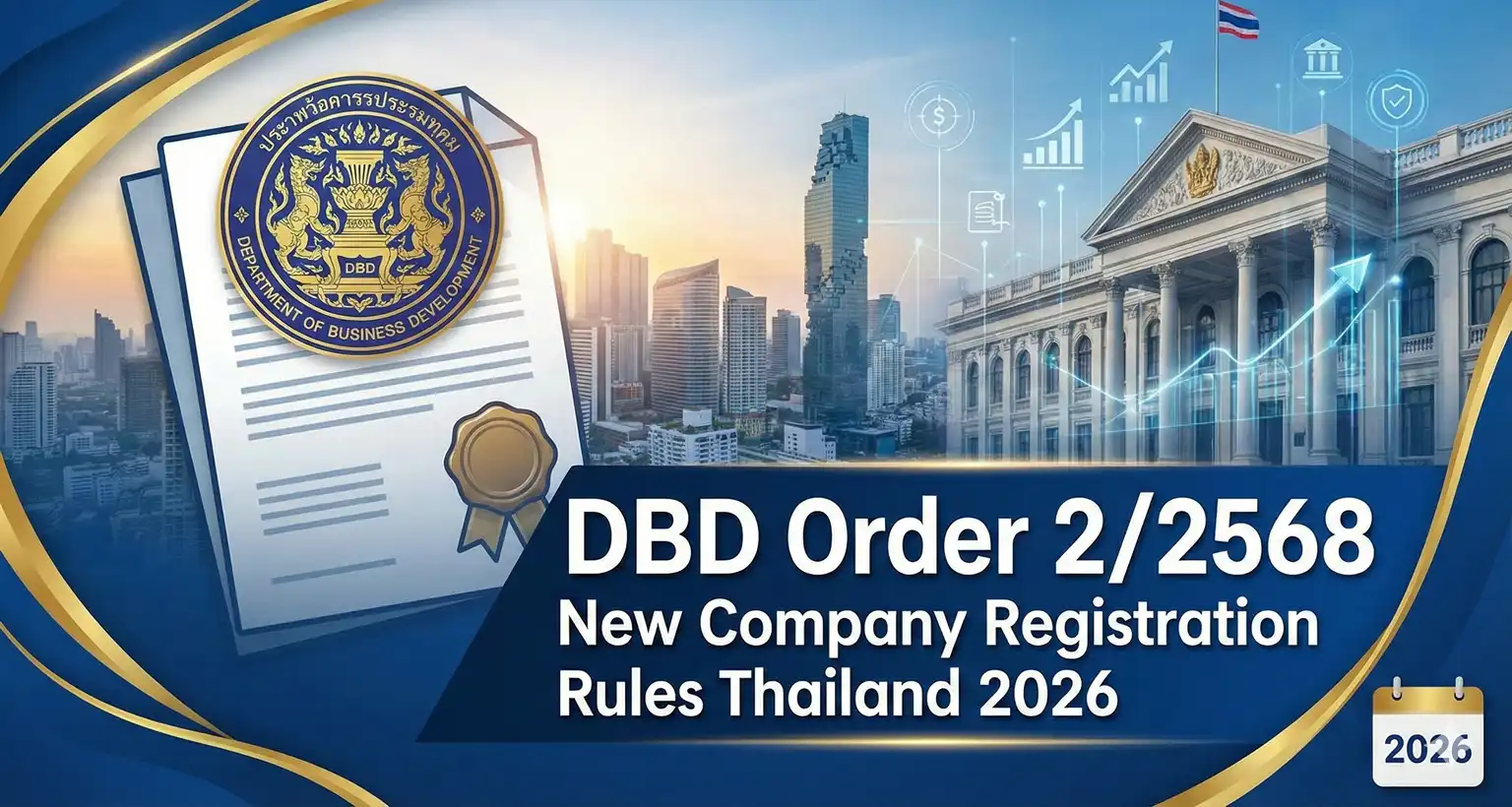 DBD Order 2/2568 — New Company Registration Rules Thailand 2026